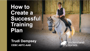 how to create a successful training plan course card at Understand Horses